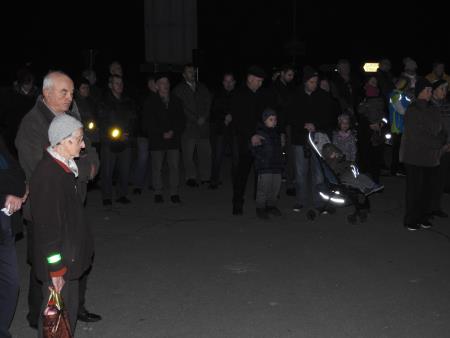 Blagoslov adventno-božičnega drevesa na Razkrižju 7